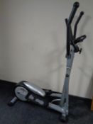 A V-fit eliptical strider