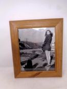 After Joseph Jasgur (1919 - 2009), an early image of Marilyn Monroe (then Norma Jean Baker).