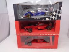 A Paul's Model Art 1:18 scale die cast Grand Prix car - Williams F1 Damien Hill,