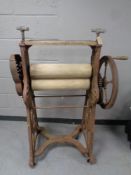 An early twentieth century Pioneer mangle