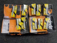 Two boxes of Paslode D-head nails together with ten Yale AS platinum series lock cylinders,