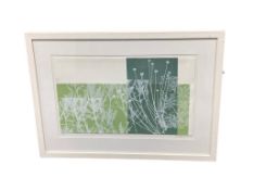 Bridget Jones : Poppie heads, artist proof, signed in pencil, 39 cm x 63 cm, framed.