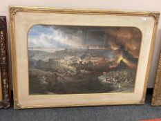 After David Roberts : The Destruction of Jerusalem, By Titus, A.D.