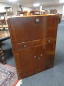 A 1930's Art Deco cocktail cabinet