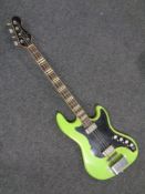 A 20th century bass guitar