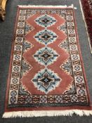 A Caucasian rug 93cm x 155cm