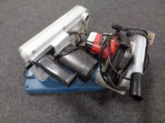 A Nutool chopsaw together with a Power Devil circular saw