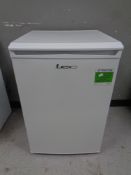 A LEC under bench fridge