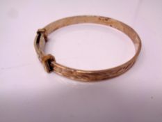 A small vintage child's bangle.