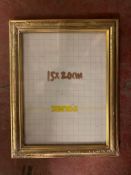 Eighteen Xenos gilt-finish photo frames, 15 cm x 20 cm, all brand new and still wrapped.