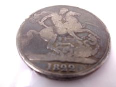 A George III 1822 crown.