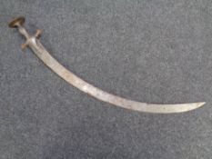 A 19th century Indian talwar