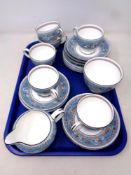A 20 piece Wedgwood Florentine bone china tea service