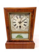 A 19th century American mantel clock by the Congress clock company