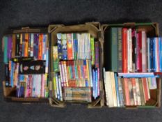 Three boxes containing a quantity of mid 20th century and later children's books to include Enid