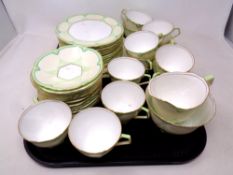 A forty-piece Aynsley bone china tea service