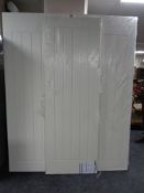 Three Howdens moulded interior doors