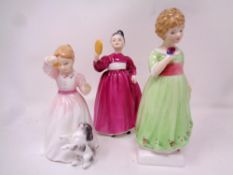 Three Royal Doulton figures - Reward HN 3391,