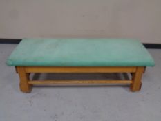 A 20th century gym vault section