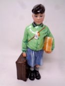 A Royal Doulton figure - The Boy Evacuee, HN 3202,