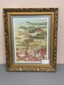 David Belilios : Tyne Valley, screen print, 1/8, 40 cm x 28 cm.