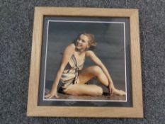 Photographer: Joseph Jasgur - Photo of Marilyn Monroe. Marilyn in 1946 at Zuma beach California.