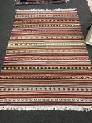 A flatweave kilim 140 cm x 210 cm