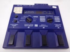 A Roland GR 09 effects control unit