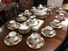 An extensive collection of Royal Albert 