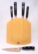 A Sabatier knife block