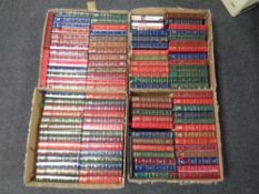 Four boxes containing a quantity of Reader's Digest volumes