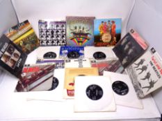 A collection of 47 The Beatles singles