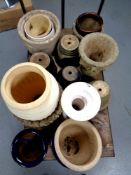 A large quantity of assorted concrete,