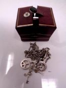 A Thomas Sabo silver charm necklace