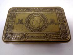 A 1914 Princess Mary Christmas tin