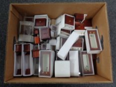 A box of doll's house furniture,