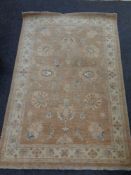A Zeigler design rug 186 cm x 128 cm.
