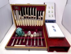 An album of world stamps,