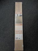 Six packs of Leone warm oak effect laminate flooring