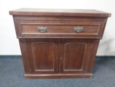 A Victorian secretaire chest