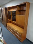 A 20th century teak cocktail sideboard