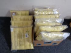 Eleven chair seat pad cushions (new)