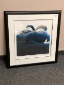 Mackenzie Thorpe : Mates, silkscreen print in colours, signed, numbered 223/395, 47 cm x 45 cm,