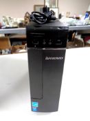 A Lenovo desktop PC, intel pentium 2.