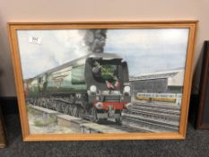 Arthur E Gills : The Steam Locomotive 