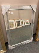 An all glass mirror 3' x 2'