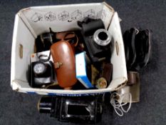 A box of magic lantern,