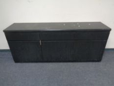 A 20th century Habitat low sideboard