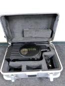A Sharp vision liquid crystal projector in hard carry case