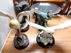 Two owl ornaments by Juliana and Leonardo,